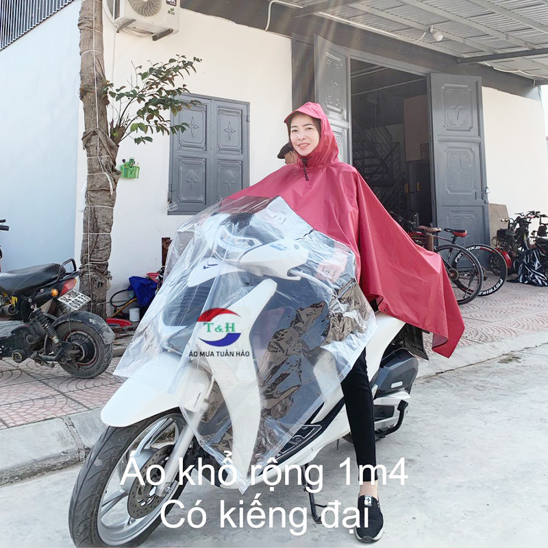 Áo khổ rộng 1m4 có kiếng đại
